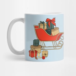 Christmas sleigh gifts Mug